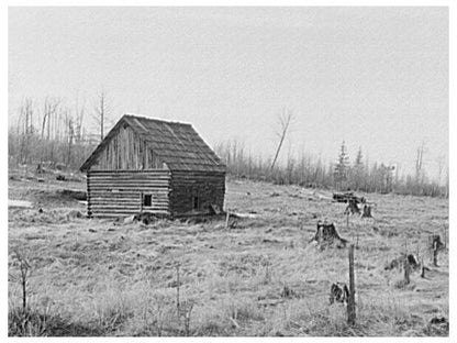 Abandoned Farm Scene in Nelma Wisconsin 1937 - Available at KNOWOL