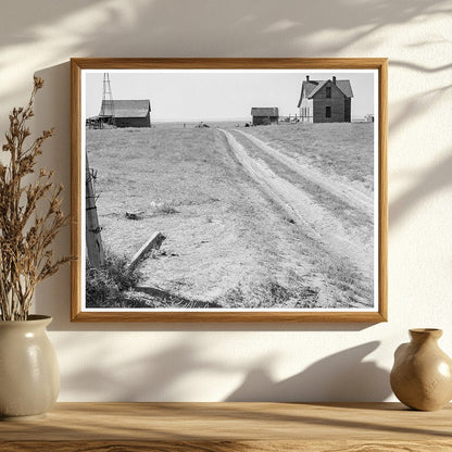 Abandoned Farmhouse in Grant County Washington 1939 - Available at KNOWOL