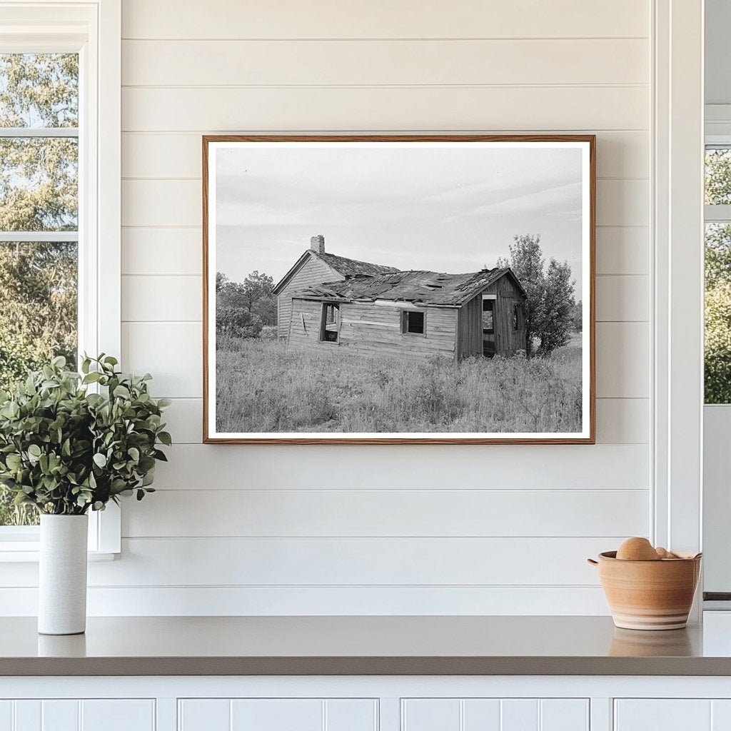 Abandoned House in Allegan County Michigan June 1937 - Available at KNOWOL