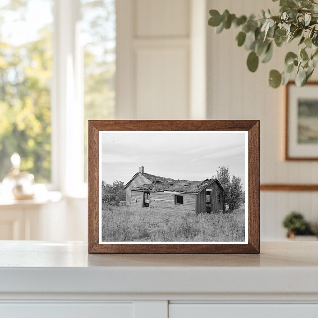 Abandoned House in Allegan County Michigan June 1937 - Available at KNOWOL