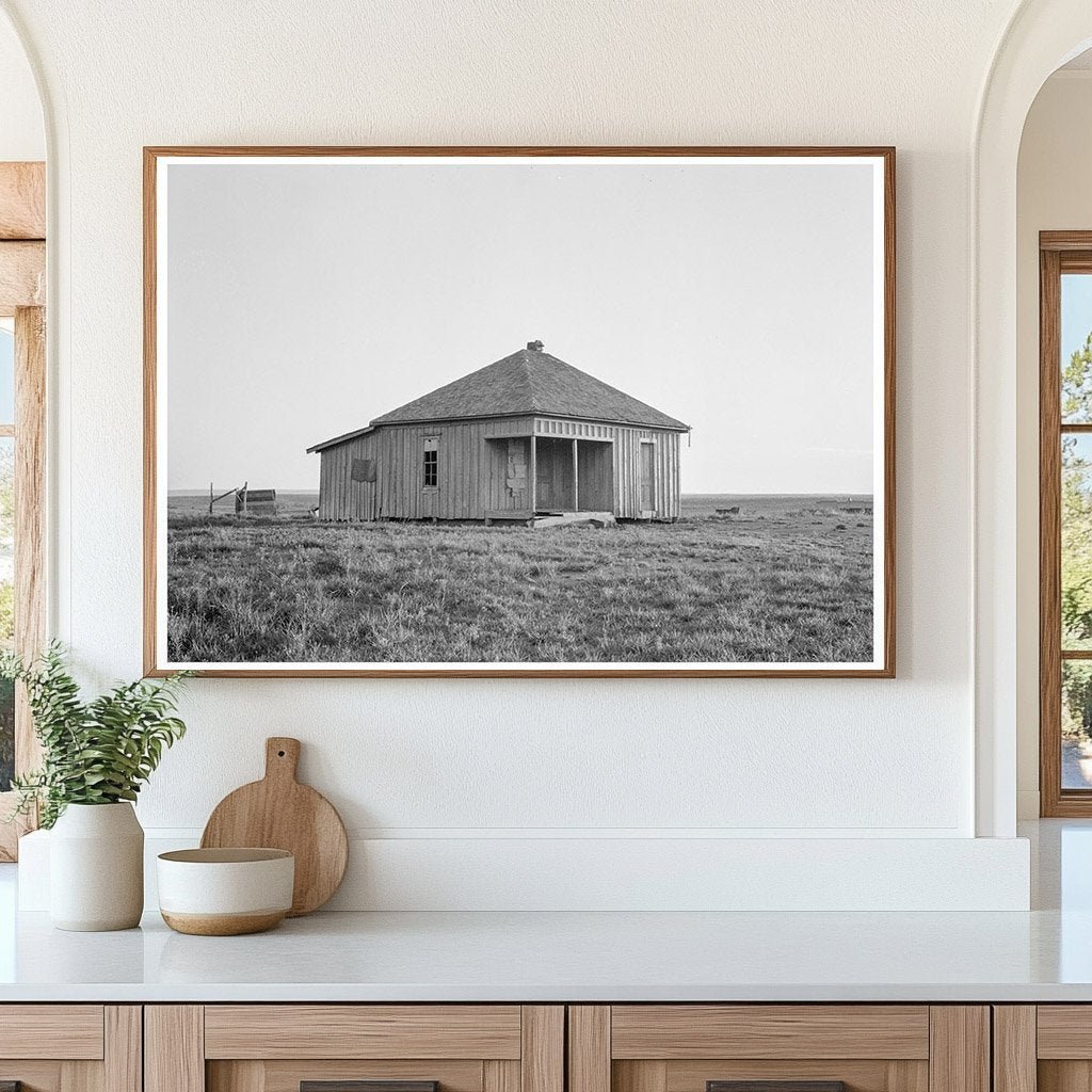 Abandoned House in Hall County Texas 1937 - Available at KNOWOL