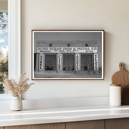 Abandoned Industrial Plant Oklahoma City January 1940 - Available at KNOWOL