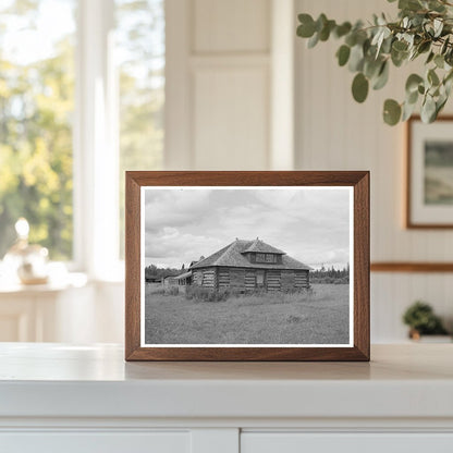 Abandoned Log Cabin Gheen Minnesota August 1937 - Available at KNOWOL