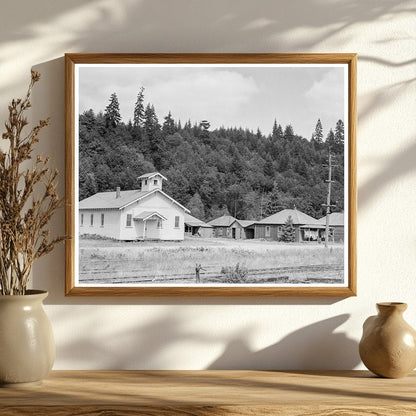 Abandoned Mill Village of Malone Washington 1939 - Available at KNOWOL