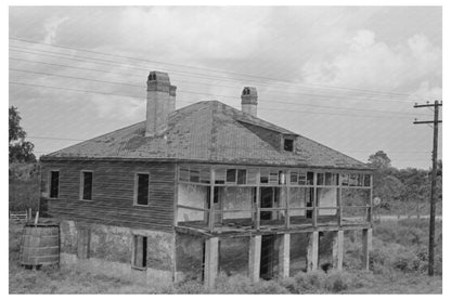 Abandoned Plantation Home in Louisiana 1938 - Available at KNOWOL