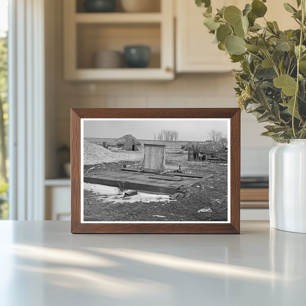 Abandoned Scales on Iowa Farm December 1936 - Available at KNOWOL