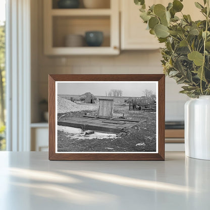 Abandoned Scales on Iowa Farm December 1936 - Available at KNOWOL