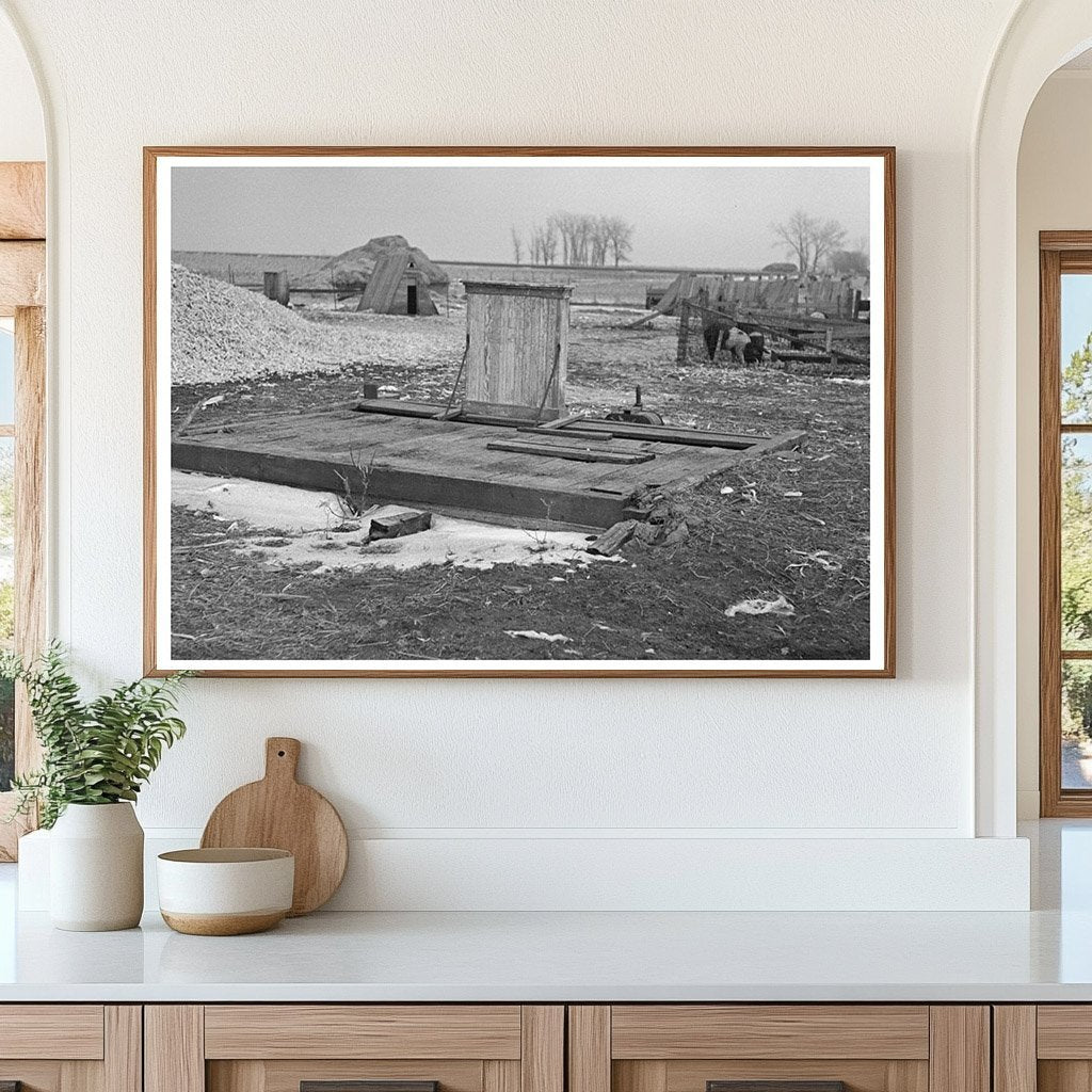 Abandoned Scales on Iowa Farm December 1936 - Available at KNOWOL
