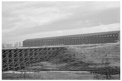 Abandoned Shed of Humbird Lumber Company Idaho 1939 - Available at KNOWOL