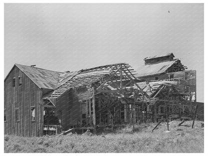 Abandoned Sugar Mill in Gibson Louisiana 1938 - Available at KNOWOL