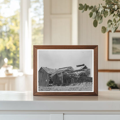 Abandoned Sugar Mill in Gibson Louisiana 1938 - Available at KNOWOL