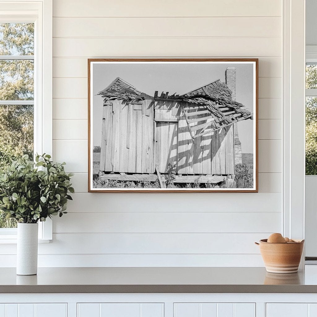 Abandoned Tenant Cabin Mississippi Delta July 1937 - Available at KNOWOL