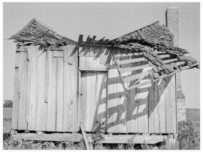 Abandoned Tenant Cabin Mississippi Delta July 1937 - Available at KNOWOL