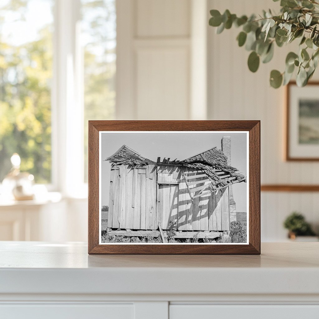 Abandoned Tenant Cabin Mississippi Delta July 1937 - Available at KNOWOL