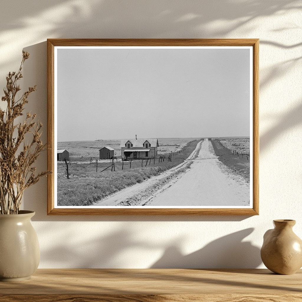 Abandoned Tenant Home in Hall County Texas 1937 - Available at KNOWOL