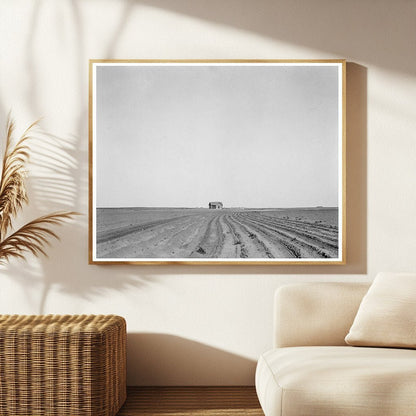 Abandoned Tenant House in Cotton Field Texas 1937 - Available at KNOWOL