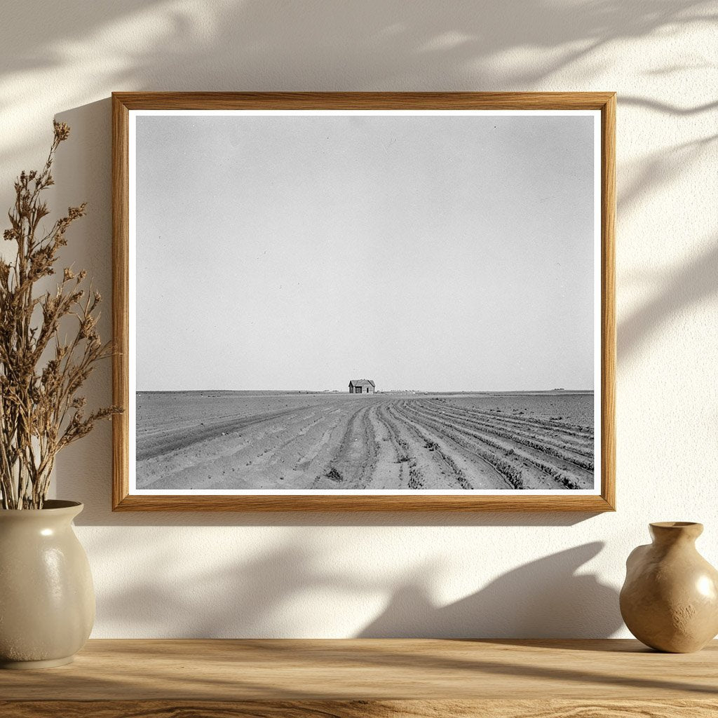 Abandoned Tenant House in Cotton Field Texas 1937 - Available at KNOWOL