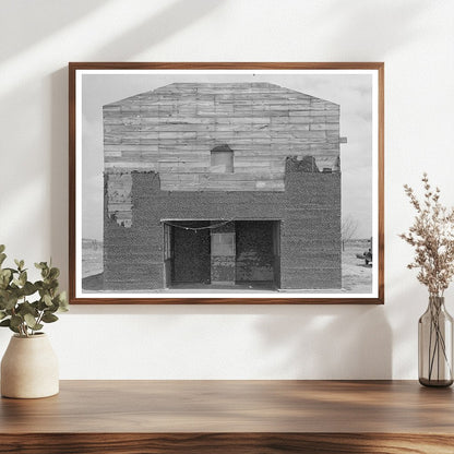 Abandoned Theater in Quemado Texas March 1939 - Available at KNOWOL