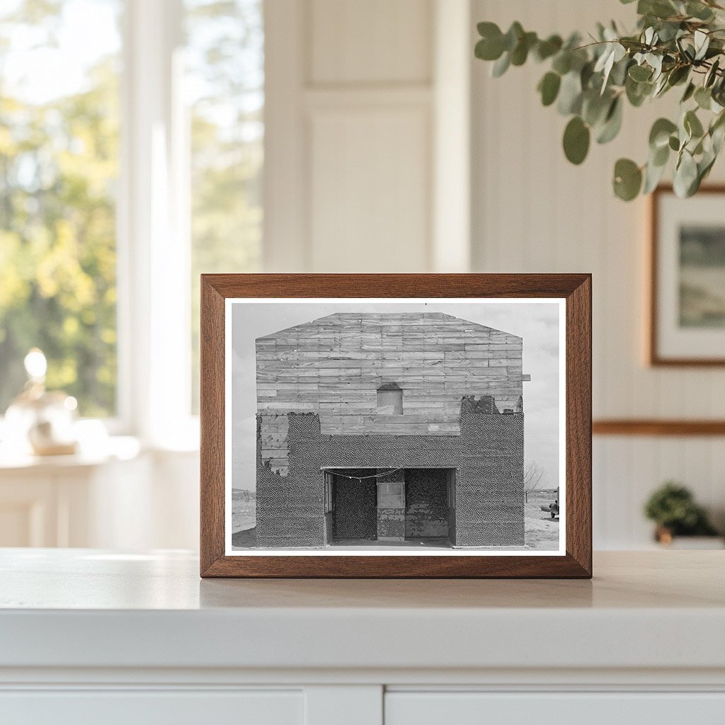 Abandoned Theater in Quemado Texas March 1939 - Available at KNOWOL