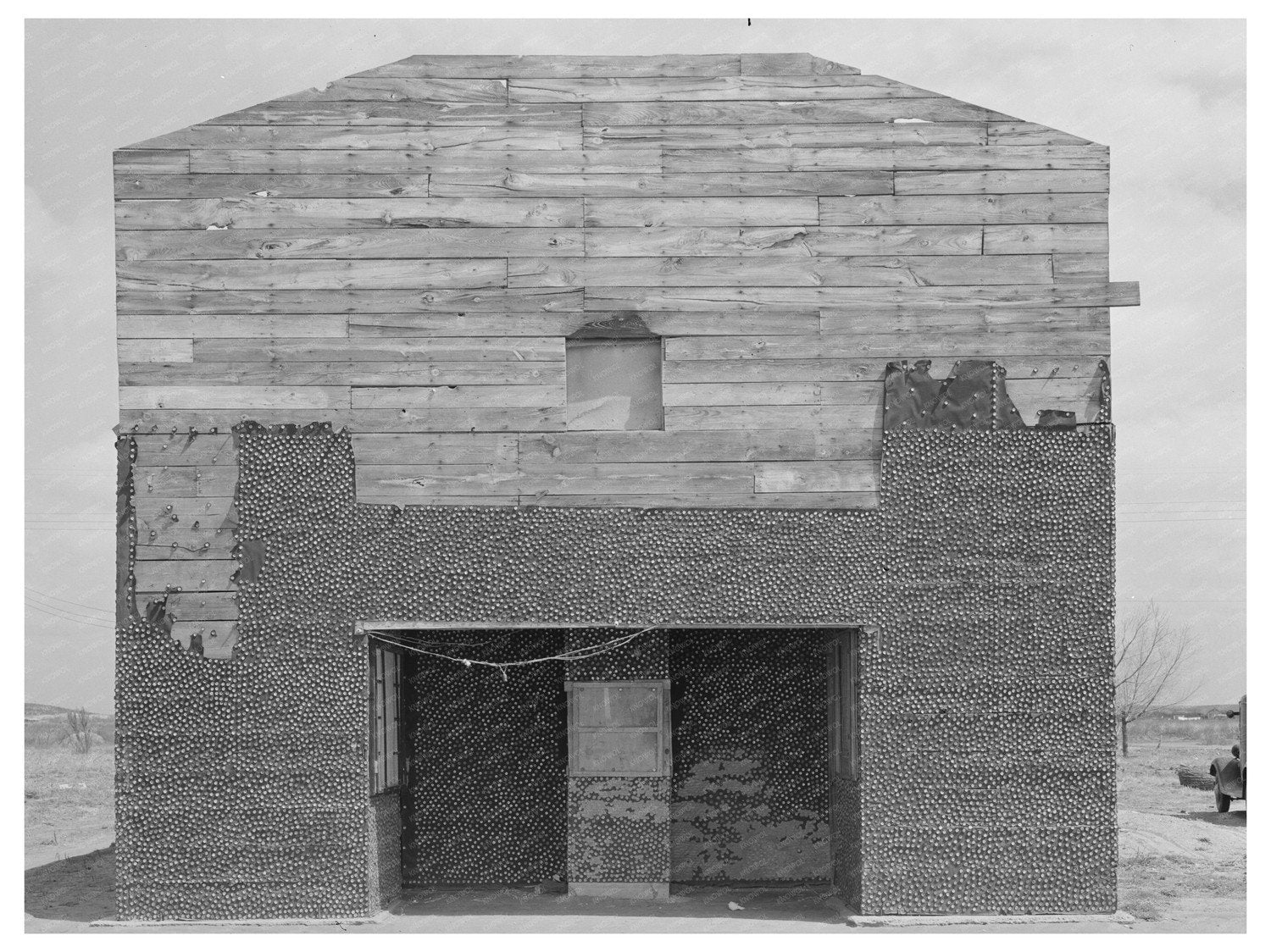 Abandoned Theater in Quemado Texas March 1939 - Available at KNOWOL