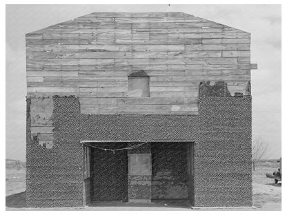 Abandoned Theater in Quemado Texas March 1939 - Available at KNOWOL