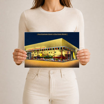 Clay Center, KS: Eiznhamer Motor Co., Your Studebaker Dealer -- Clay Center