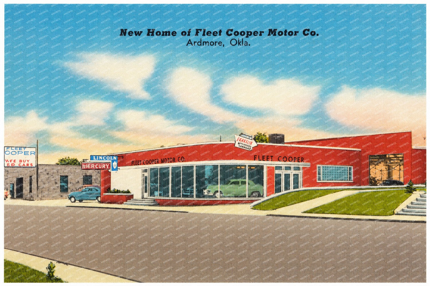 Ardmore, OK: New Home of Fleet Cooper Motor Co.
