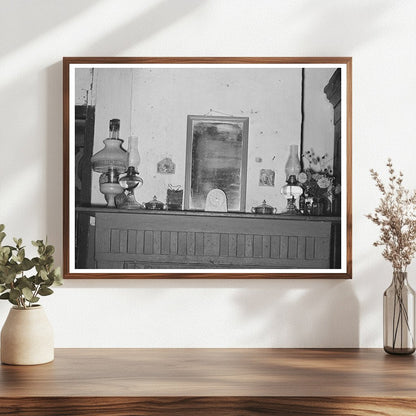 Acadian Home Fireplace Breaux Bridge Louisiana 1938 - Available at KNOWOL