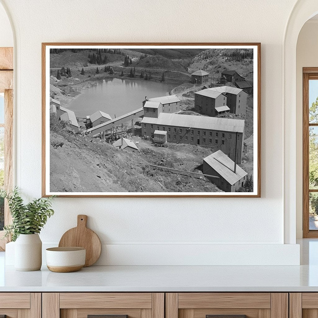 Active Gold Mill in San Juan County Colorado September 1940 - Available at KNOWOL