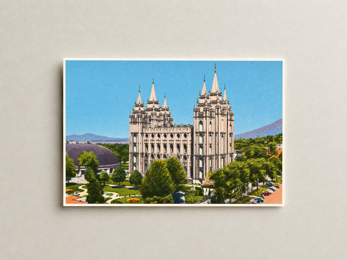 Salt Lake City, UT: Mormon Temple