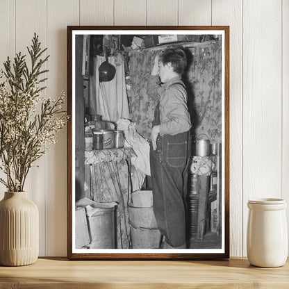 Adopted Son of Ole Thompson North Dakota 1937 Image - Available at KNOWOL