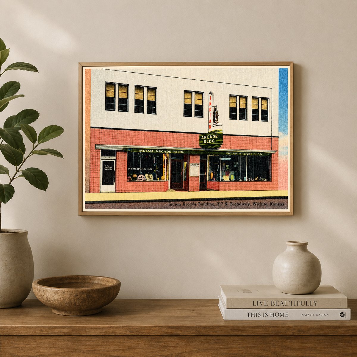Wichita, KS: Indian Arcade Building, 217 N. Broadway