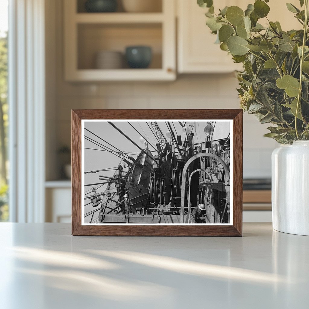 Aerial Tram Wheelhouse Shasta Dam Project 1941 - Available at KNOWOL