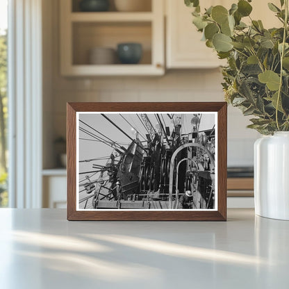 Aerial Tram Wheelhouse Shasta Dam Project 1941 - Available at KNOWOL