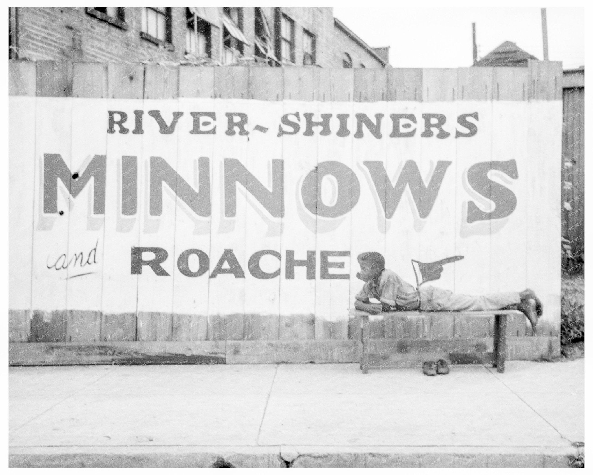 African American Children Playing in Memphis 1936 - Available at KNOWOL