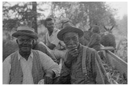 African American Clients Meeting on Cooperative Farming 1938 - Available at KNOWOL