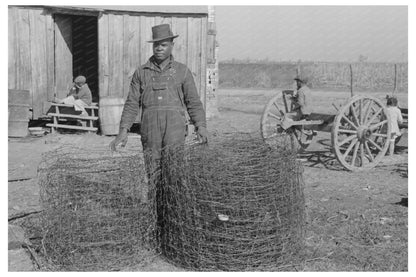 African American Sharecropper in Louisiana 1939 - Available at KNOWOL