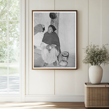 Aged Mexican Woman in Crystal City Texas 1939 - Available at KNOWOL