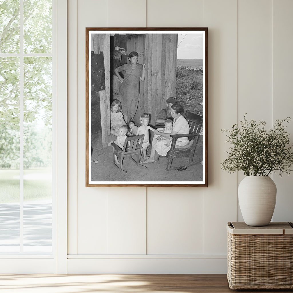 Agricultural Laborers and Children in Tullahassee 1939 - Available at KNOWOL