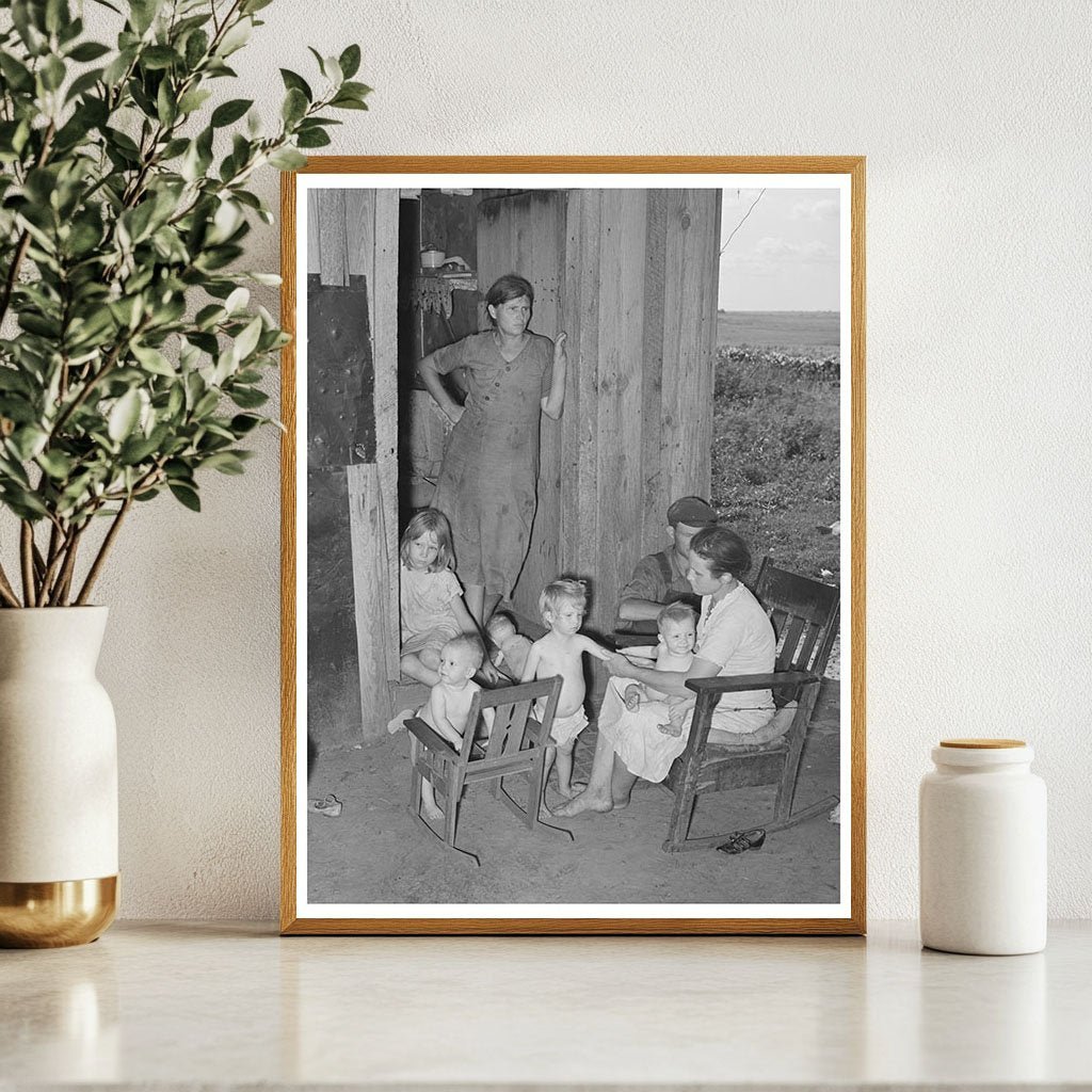 Agricultural Laborers and Children in Tullahassee 1939 - Available at KNOWOL