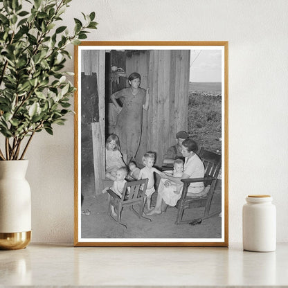 Agricultural Laborers and Children in Tullahassee 1939 - Available at KNOWOL