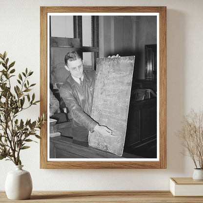 Agricultural Practices Comparison February 1940 Eufaula Oklahoma - Available at KNOWOL