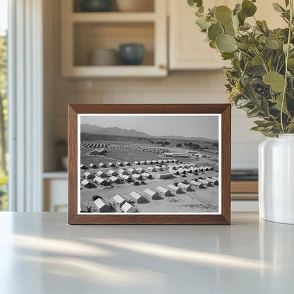 Agua Fria Migratory Labor Camp View May 1940 - Available at KNOWOL