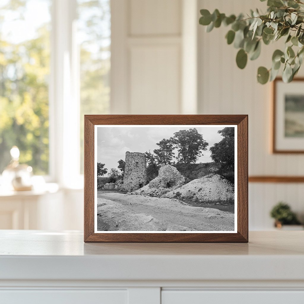 Chewacla Limeworks Remains Alabama 1937