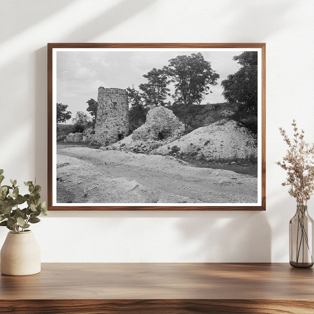 Chewacla Limeworks Remains Alabama 1937