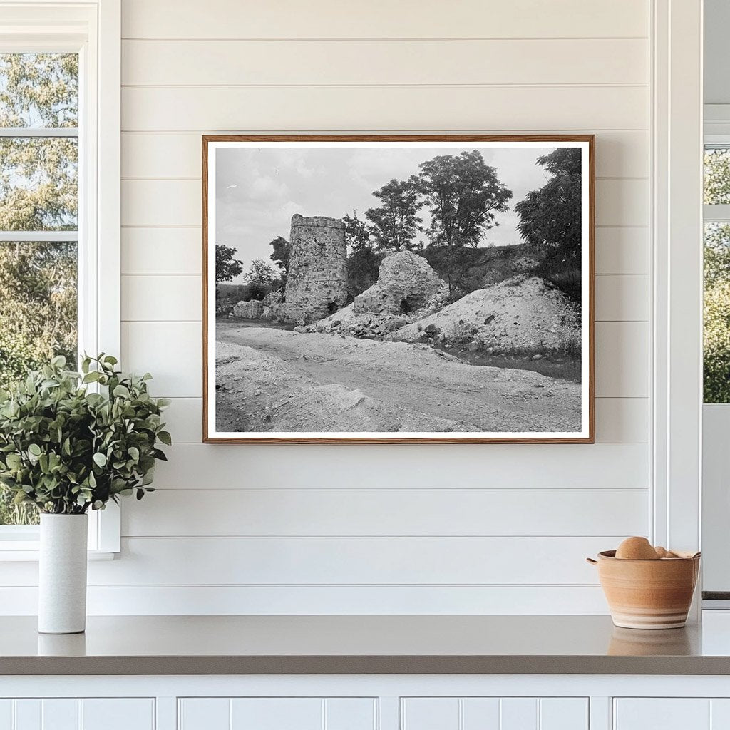 Chewacla Limeworks Remains Alabama 1937