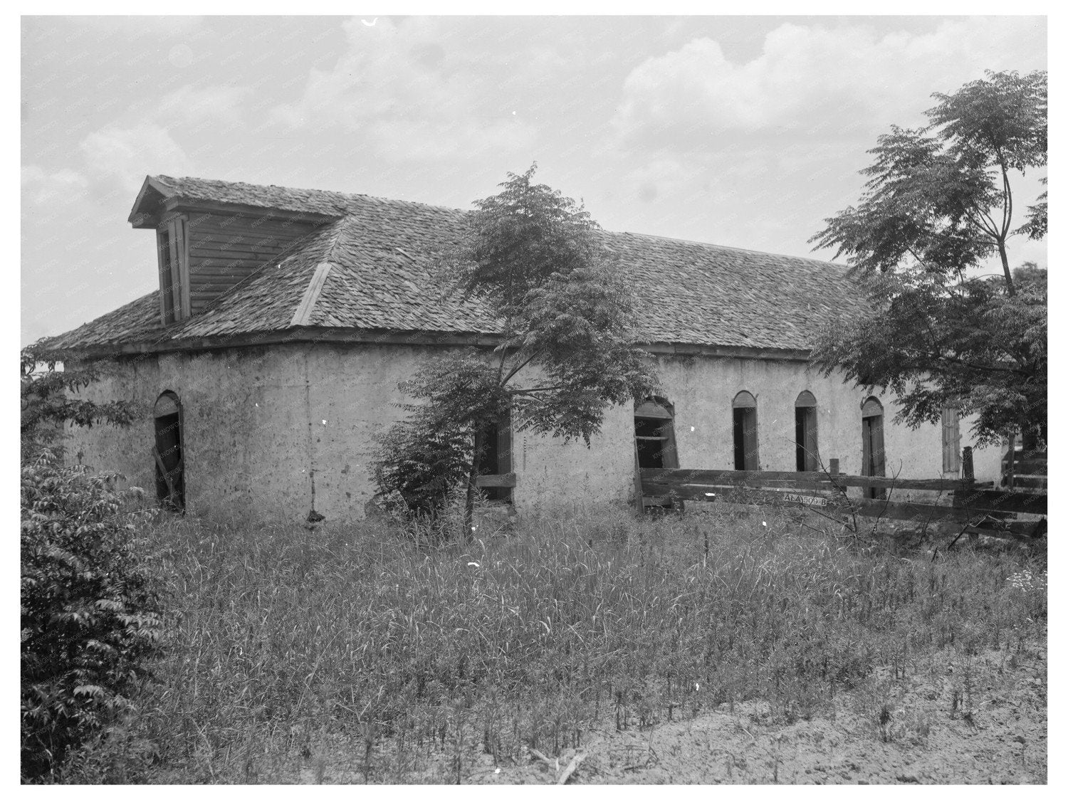 Old Commissary Chewacla Limeworks Lee County Alabama 1937