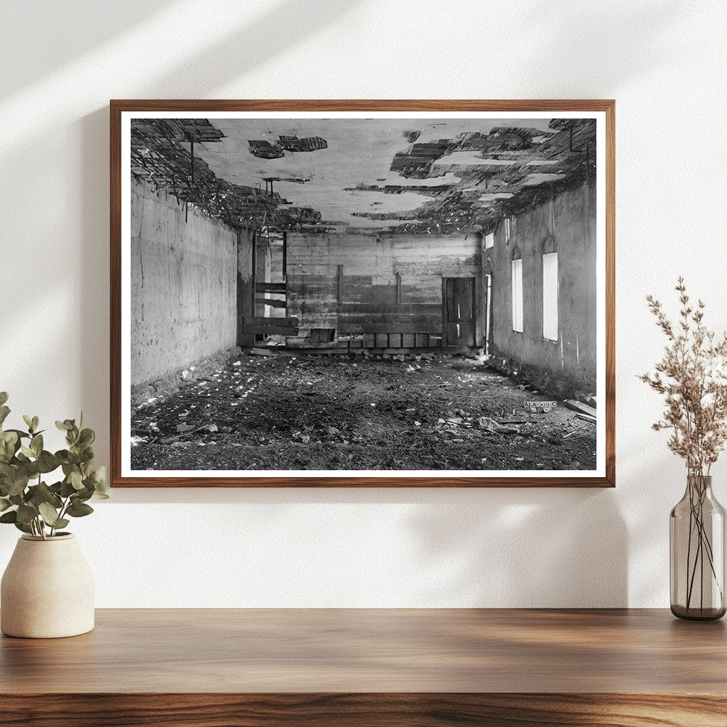 Chewacla Limeworks Commissary Interior 1937 Photo