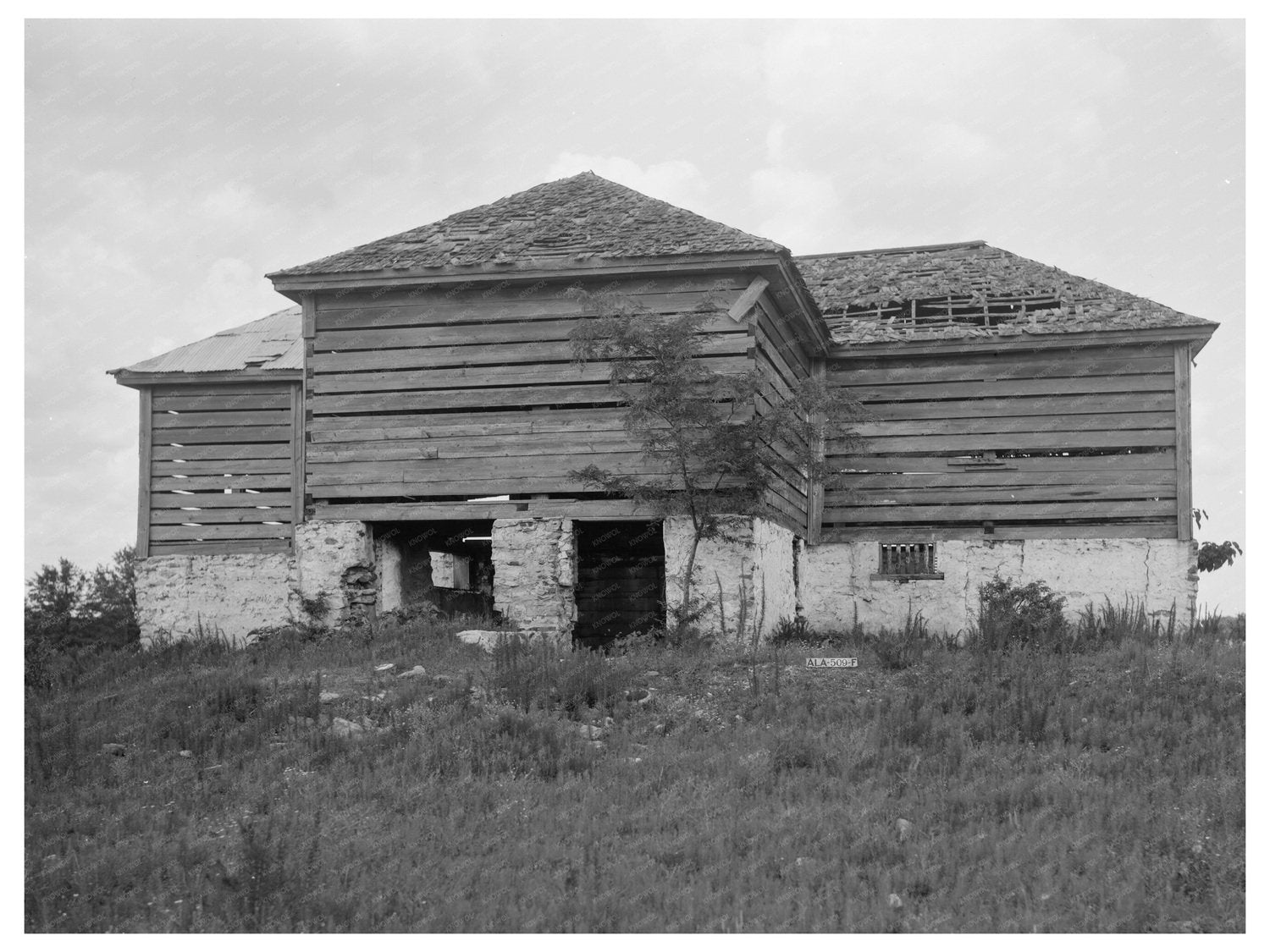 Chewacla Limeworks Convict Quarters Lee County Alabama 1937
