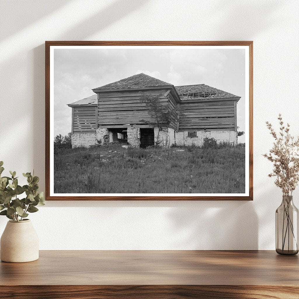 Chewacla Limeworks Convict Quarters Lee County Alabama 1937